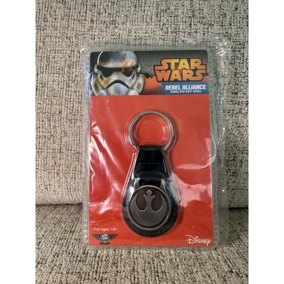 Disney Other - Star Wars Rebel Alliance Insignia Emblem Key Ring Starbird Rebel Alliance Pilots